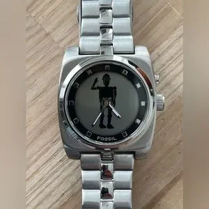 【 極上品 レア 】　fossil bigtic ロボット アナログ　ピトグラム 極上品 レア 】 fossil bigtic ロボット アナログ ピトグラム